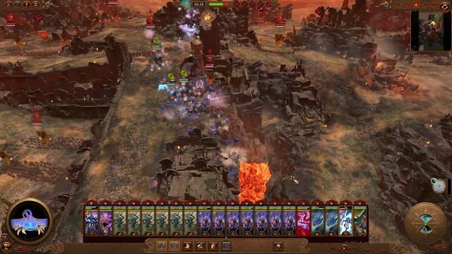Кайрос Судьбоплет (Оракулы Тзинча) прохождение кампании в игре Total War Warhammer 3 - №2 смотреть онлайн