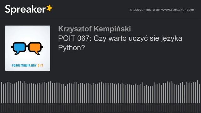 POIT 067: Czy warto uczyć się języka Python? смотреть онлайн