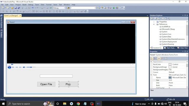 How To Add (Windows Media Player )In C#, Play Audio And Video In C-sharp #c-sharp #mediaplayer #c смотреть онлайн
