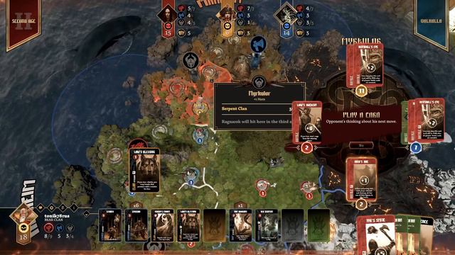 Blood Rage online. Кровь и ярость. Настольная игра. смотреть онлайн