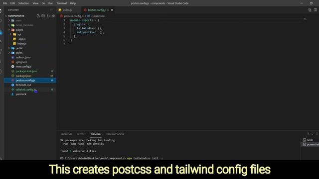 Set up Next js with Tailwind css | 2022 смотреть онлайн