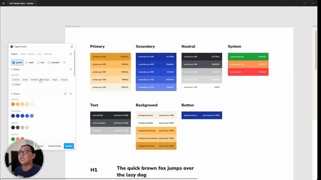 Figma 101 - Figma Tokens Plugin Dan Penggunaanya смотреть онлайн