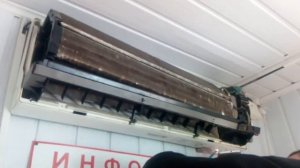 демонтаж вентилятора внутреннего блока кондиционера