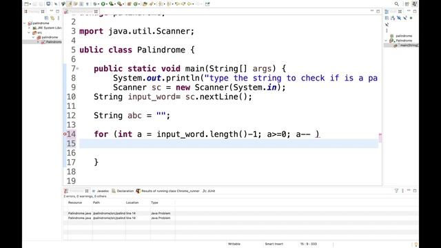 Check if String is a palindrome in java смотреть онлайн