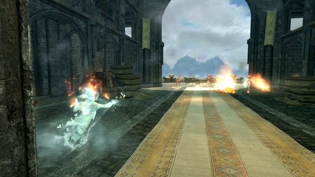 5 Огненных атронахов против Матери-дымка SKYRIM смотреть онлайн