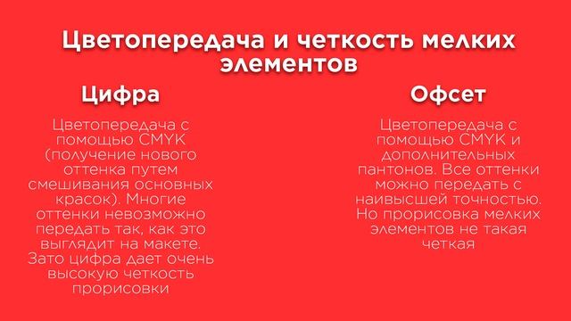 Что лучше: цифровая или офсетная печать? смотреть онлайн