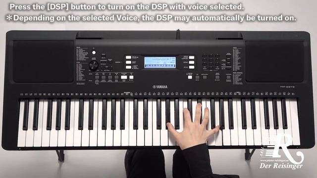 YAMAHA PSR E 373 DSP смотреть онлайн