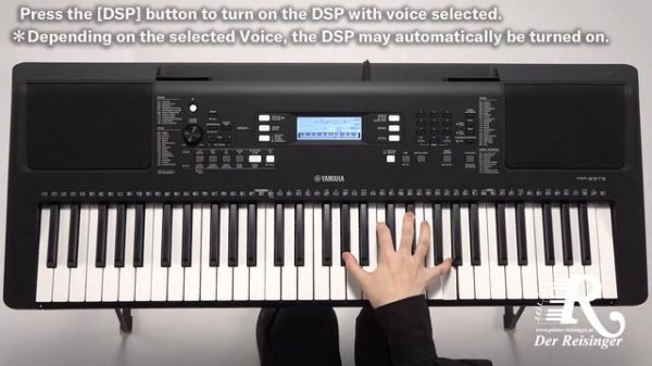 YAMAHA PSR E 373 DSP