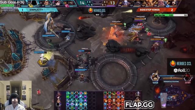 Sidestep Kings vs Simplicity CCL Game 4 Analysis смотреть онлайн