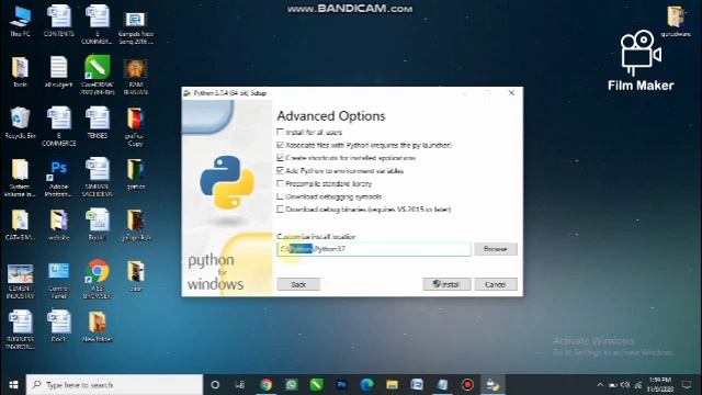 How to instal python 3.7.4 in windows 7/8/10 смотреть онлайн
