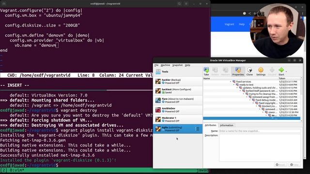Creating VMs with Vagrant смотреть онлайн
