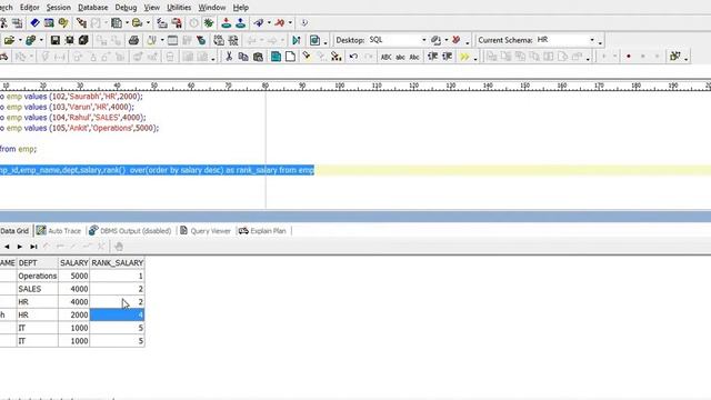 #SQL Interview Question -Second highest salary using dense rank analytical function || 3rd highest смотреть онлайн