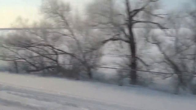 "Московское море" из окна Сапсана смотреть онлайн