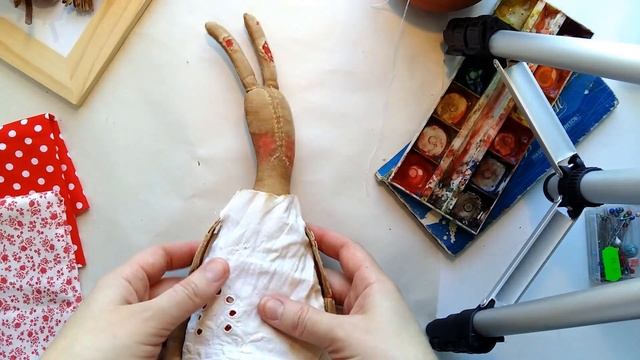 Пасхальный кролик. Урок 2. Примитивный мир. Примитивные куклы. смотреть онлайн