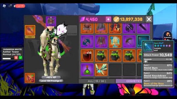 World//Zero мировой предмет! Получаю посох!