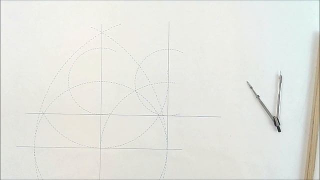 Построение девятиугольника циркулем, приближенное смотреть онлайн