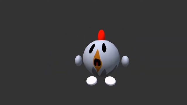 chicken gun chicken 3d model/чикен Ган 3д модель чикена смотреть онлайн