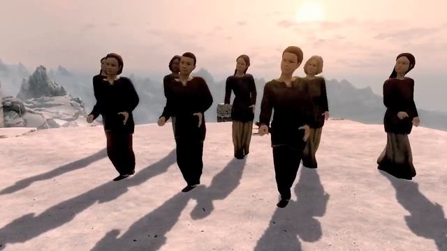 Skyrim. Karapuzikee. "Коврик прикроватный" [fan music video] ? смотреть онлайн