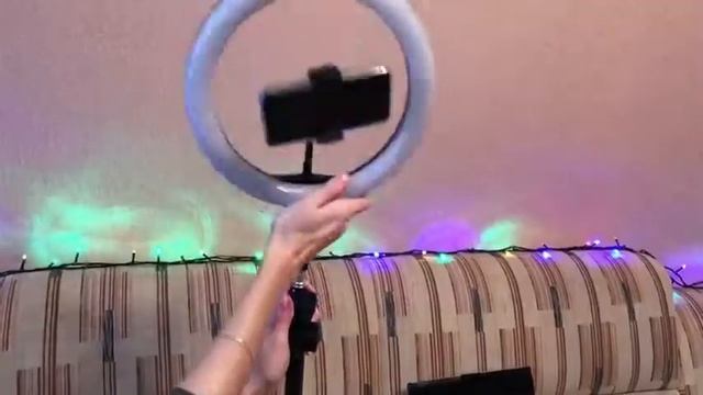 Светодиодная кольцевая лампа Ring Fill Light 26 см смотреть онлайн