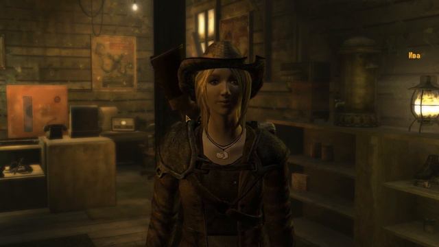 Fallout New Vegas Ива рус озвучка Транжира Виллоу и покупка бунгало.