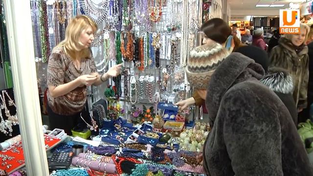U news Первая новогодняя выставка продажа проходит в Уфе смотреть онлайн