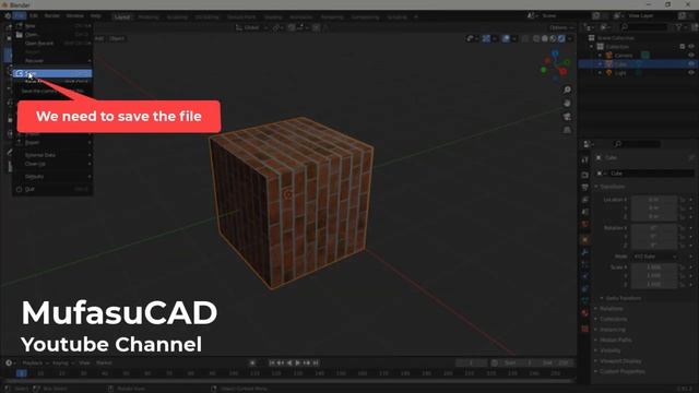 Blender How To Save Material Into Library смотреть онлайн