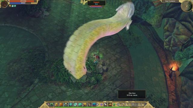 Titan Quest. Фарм босса Тиамат. Эпос. 100 заходов. Обзор лута. смотреть онлайн