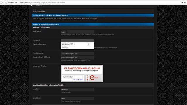 Tutorial in Creating UltimaMU Forum Account смотреть онлайн
