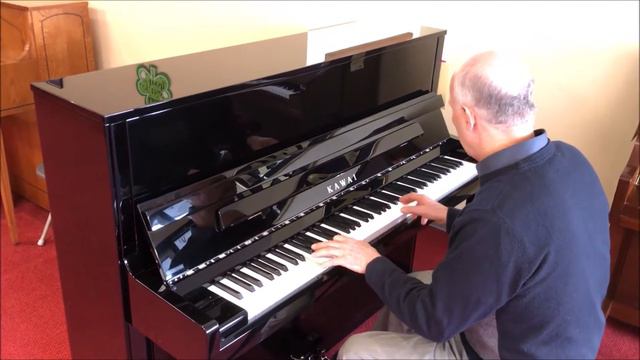 Used Kawai K-300 Ebony Polish Professional Upright смотреть онлайн