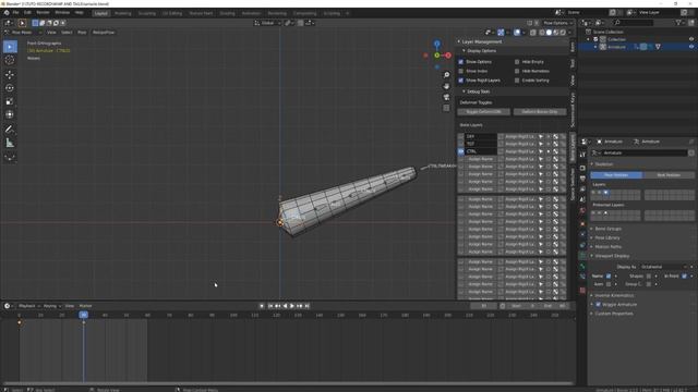 Rigging and animating tails, whip and chains in blender the easy way смотреть онлайн