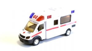 "Технопарк". Инерционная машинка "Скорая помощь" (244952)