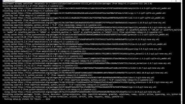 Yasmine CLI installation video for Windows 10 смотреть онлайн
