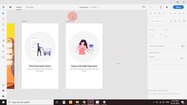 App onboarding Screens | Vector Plugin | Adobe XD | Ecommerce App Design | MrJeetMumbaikar смотреть онлайн