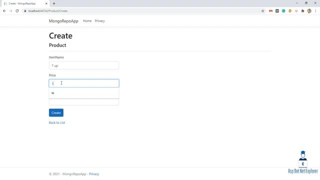 Get all data from MongoDB using Asp.Net Core MVC 5 with Repository Pattern смотреть онлайн
