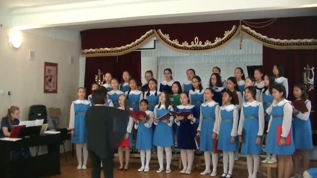 Образцовый худ. коллектив Хор "Алтн булг" ДШИ №1. .Музыка и слова Е.Обуховой "Волшебная мелодия" смотреть онлайн