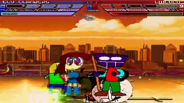 Mugen battle team Cly Clamberg vs team Lincoln Loud смотреть онлайн