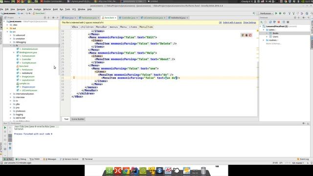 Урок Java 238: FX 14: FXML смотреть онлайн