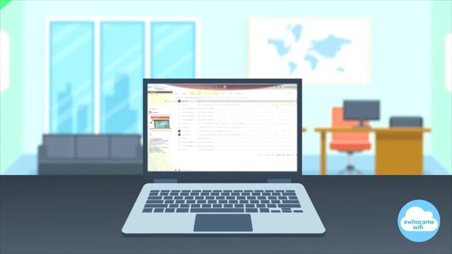 Презентационный ролик для Whocame wifi смотреть онлайн