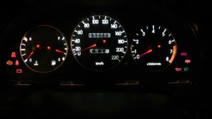 Индикация (пиктограммы на приборной панели) габаритов и ближнего света Ланос