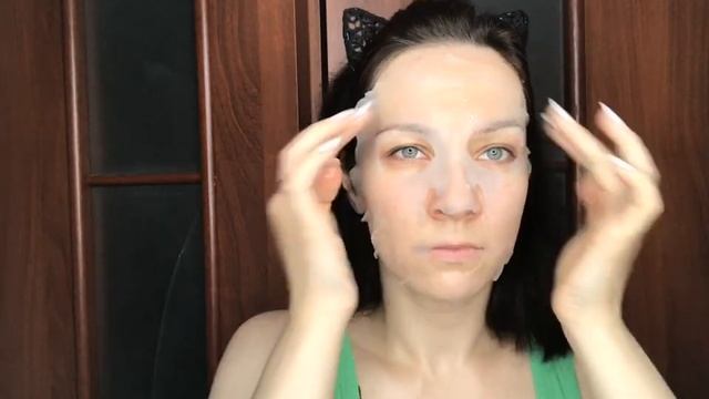 Как правильно одевать тканевую маску. смотреть онлайн