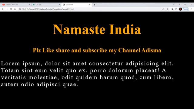 CSS Text Spacing, Text Shadow || 22th Video on CSS || CSS Property || Adisma смотреть онлайн