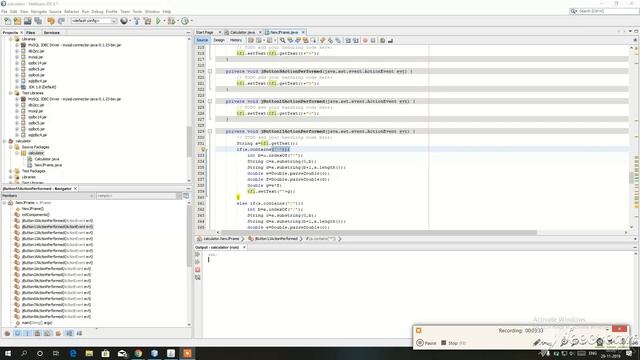 JAVA:NETBEANS | SIMPLE CODE CALCULATOR смотреть онлайн