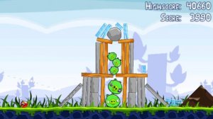 Первый взгляд игры Angry Birds (PSP) #1