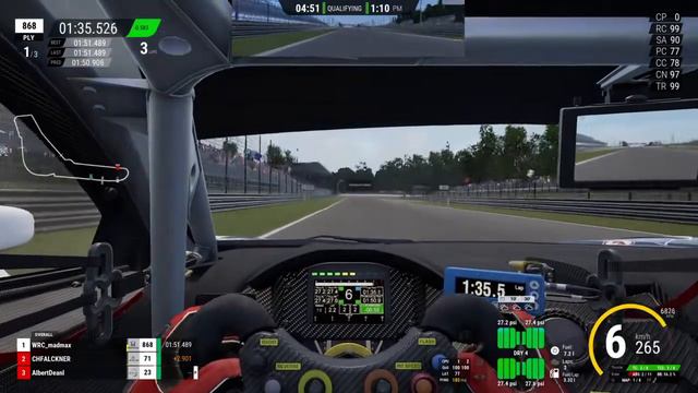 Assetto Corsa Competizione AOR Italian Job practice pt2 смотреть онлайн