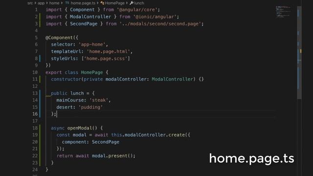 Ionic 4 - Modal Page Tutorial смотреть онлайн