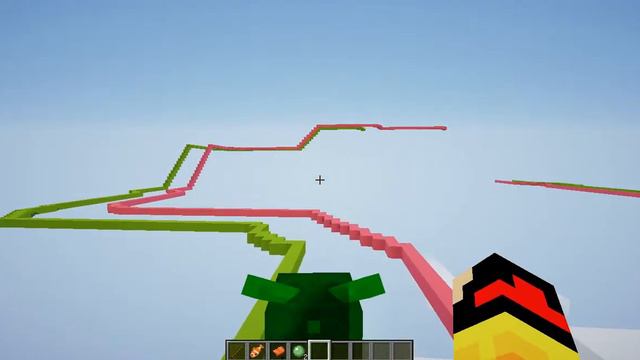 фиолетовый дракон против лесного дракона гонки на драконах в майнкрафт смотреть онлайн