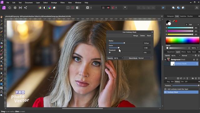 How To Sharpen Photos In Affinity Photo For Beginners