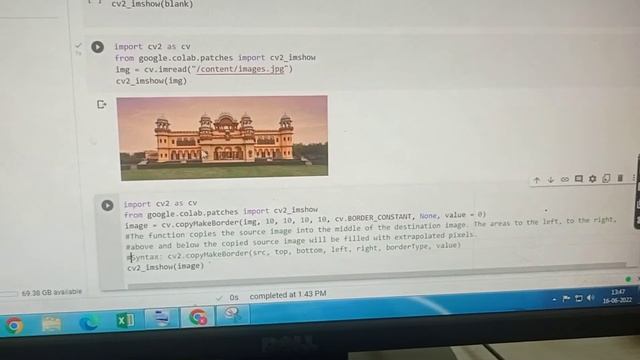 Tutorial | OpenCV | Python | Adding border to the image #ImageProcessingPython смотреть онлайн