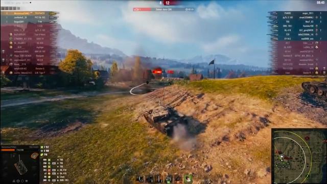 Запрещённая имба за ГК T95/FV4201,Чифтейн разносит рандом вдребезги 11к дамага!! смотреть онлайн