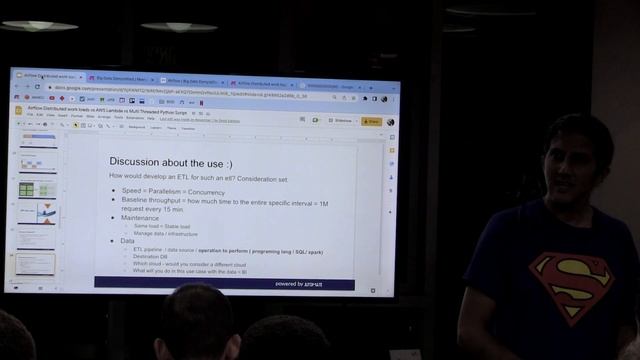 Airflow Distributed workloads, AWS Lambda, Multi Threaded Python Script [Hebrew] смотреть онлайн